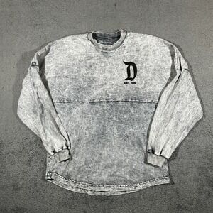 Disney Parks Disneyland Resort Spirit Jersey Long Sleeve Gray Adult Small #1943